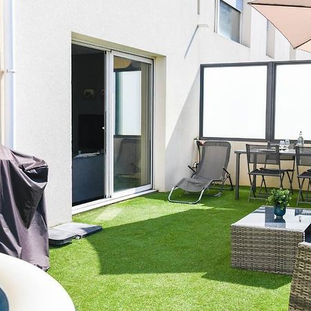 Superbe Appartement Avec Terrasse, Piscine & Parking Prive A Marseille Marselha Exterior foto